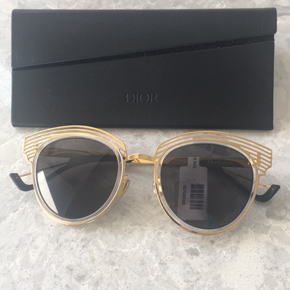 Christian Dior DiorEnigme Grey 000Y1 Titanium 51-22-145 Women Sunglasses - Picture 3 of 12